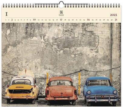 Bildkalender - Holzkalender mit Firmenfotografie 