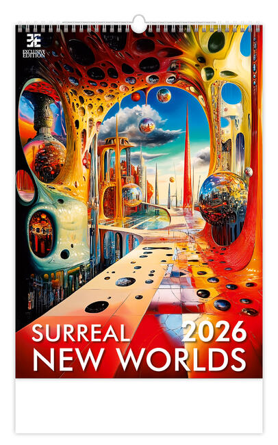 Bildkalender - Surreal New Worlds