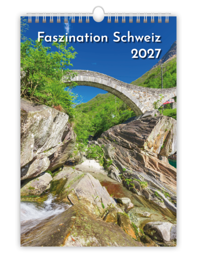 Bildkalender - Faszination Schweiz 2027