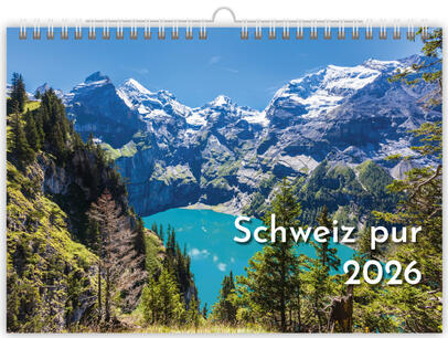 Bildkalender - Schweiz pur 2026