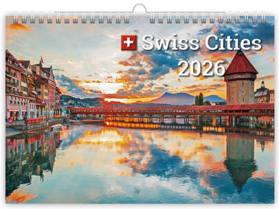 Bildkalender - Swiss Cities 2026